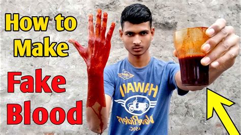 fake blood clothes - How to Make Fake Blood for the Creepiest .